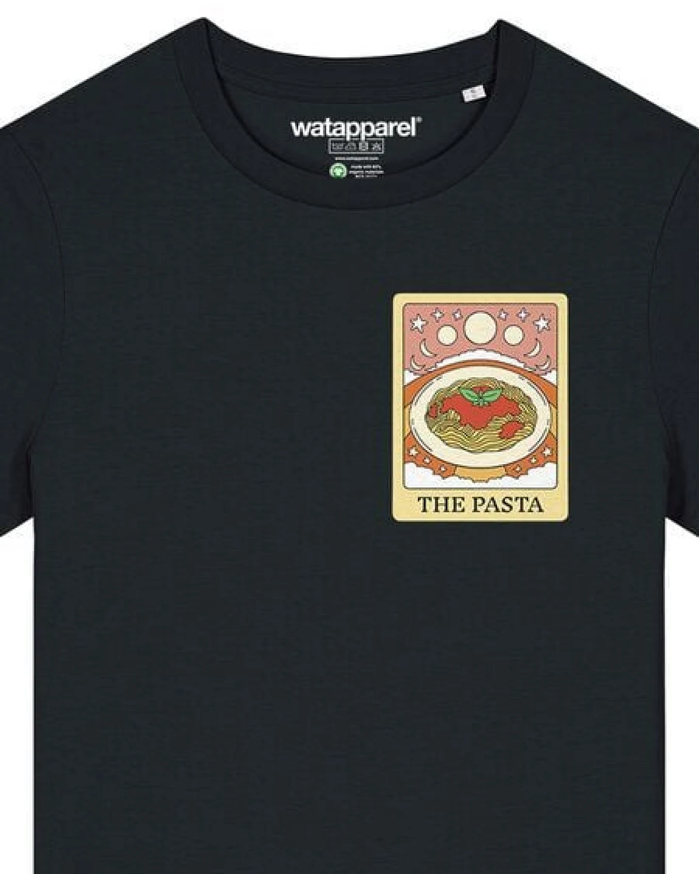 watapparel T-Shirt Frauen Tarot The Pasta – Ansicht 3