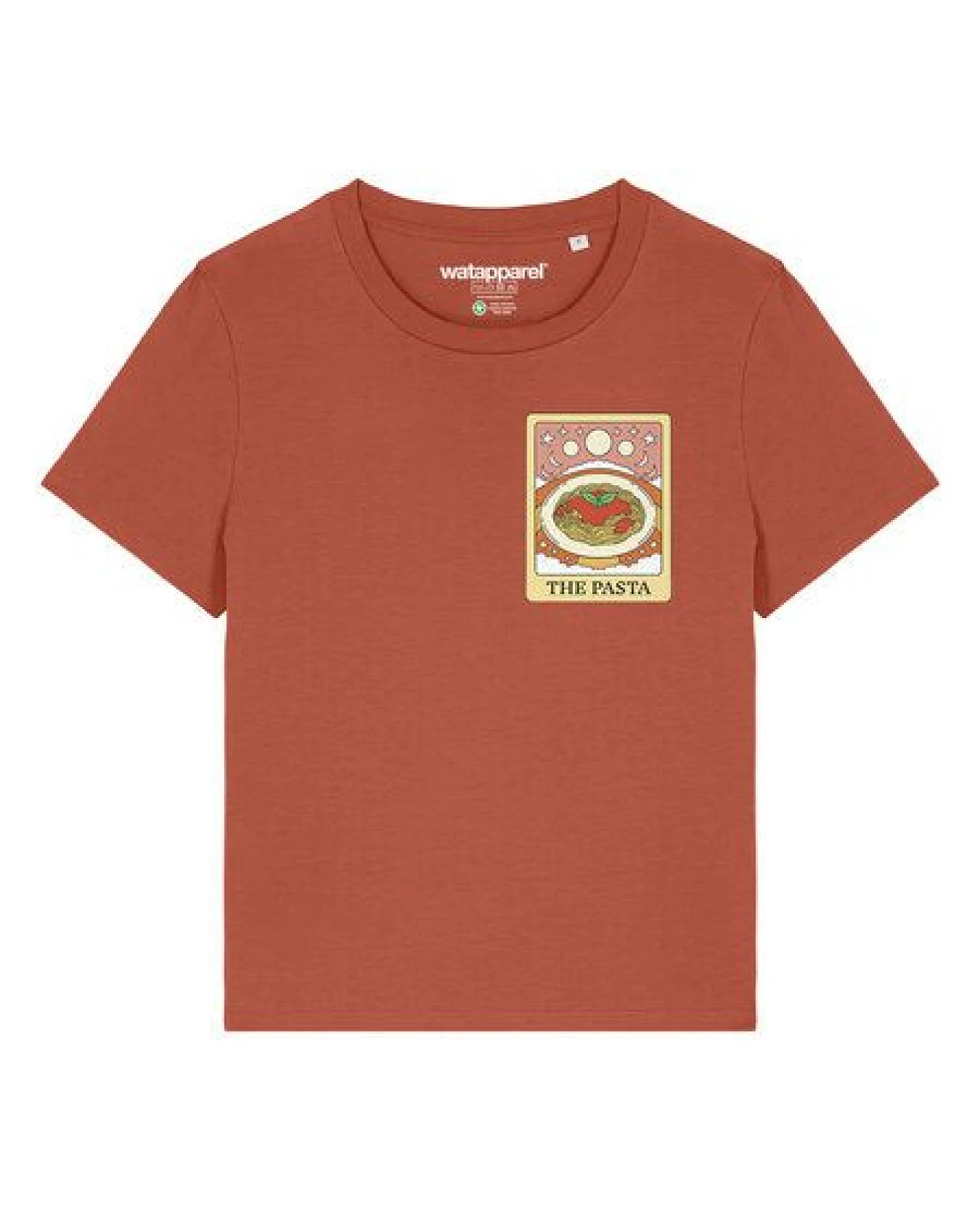 watapparel T-Shirt Frauen Tarot The Pasta – Ansicht 2