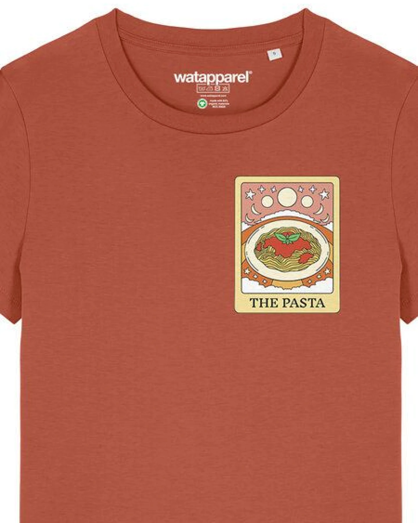 watapparel T-Shirt Frauen Tarot The Pasta – Ansicht 3