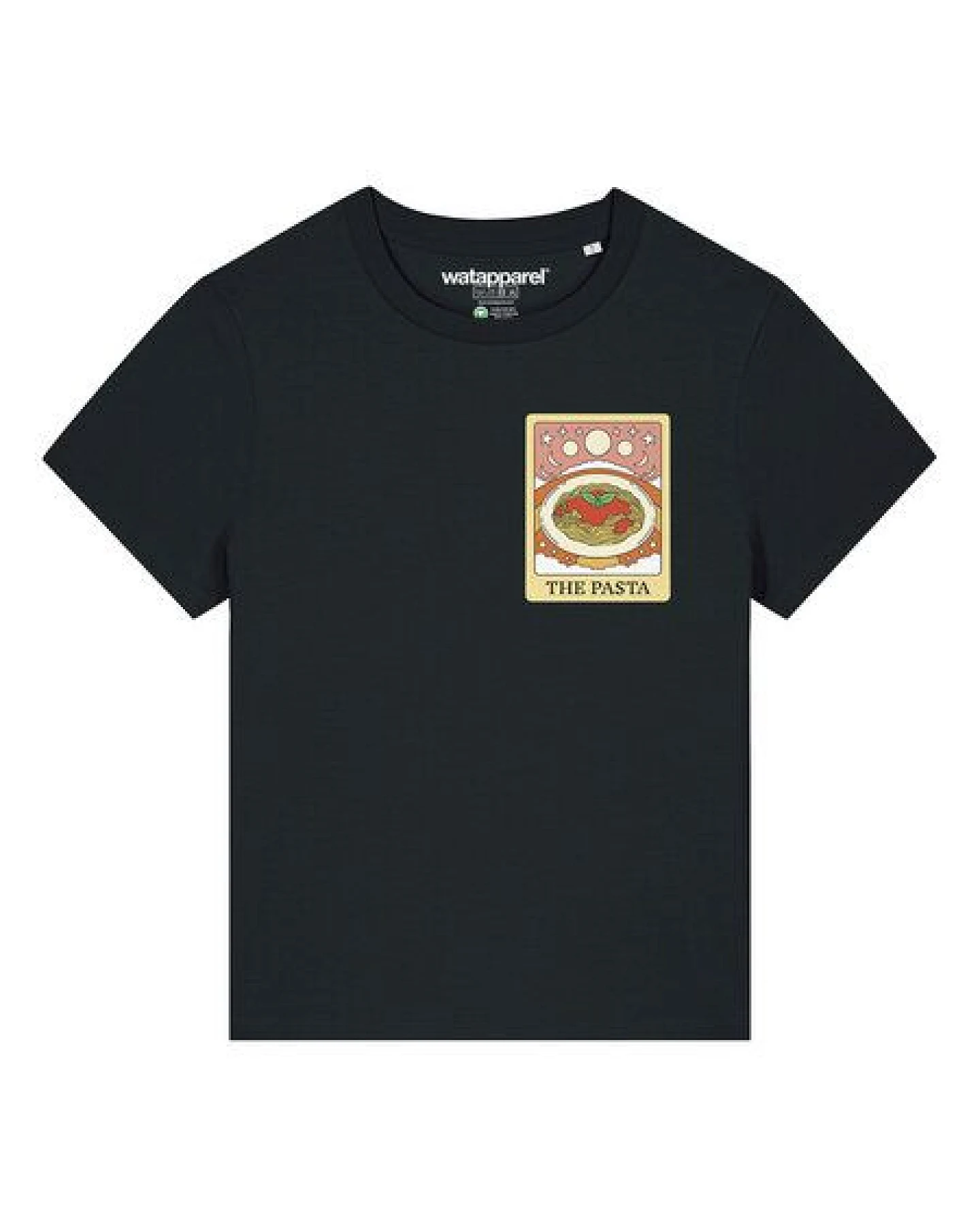 watapparel T-Shirt Frauen Tarot The Pasta – Ansicht 2