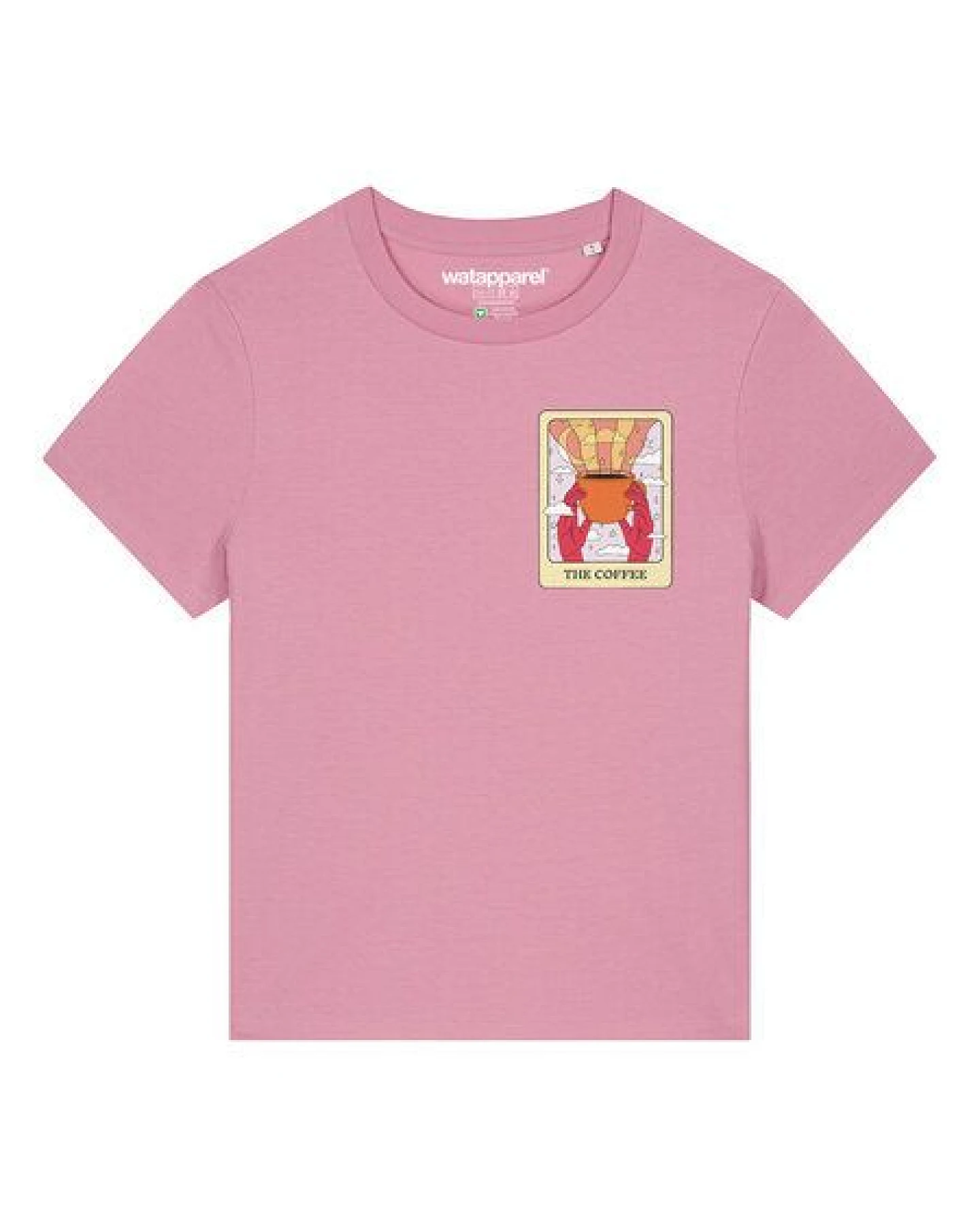 watapparel T-Shirt Frauen Tarot The Coffee – Ansicht 2