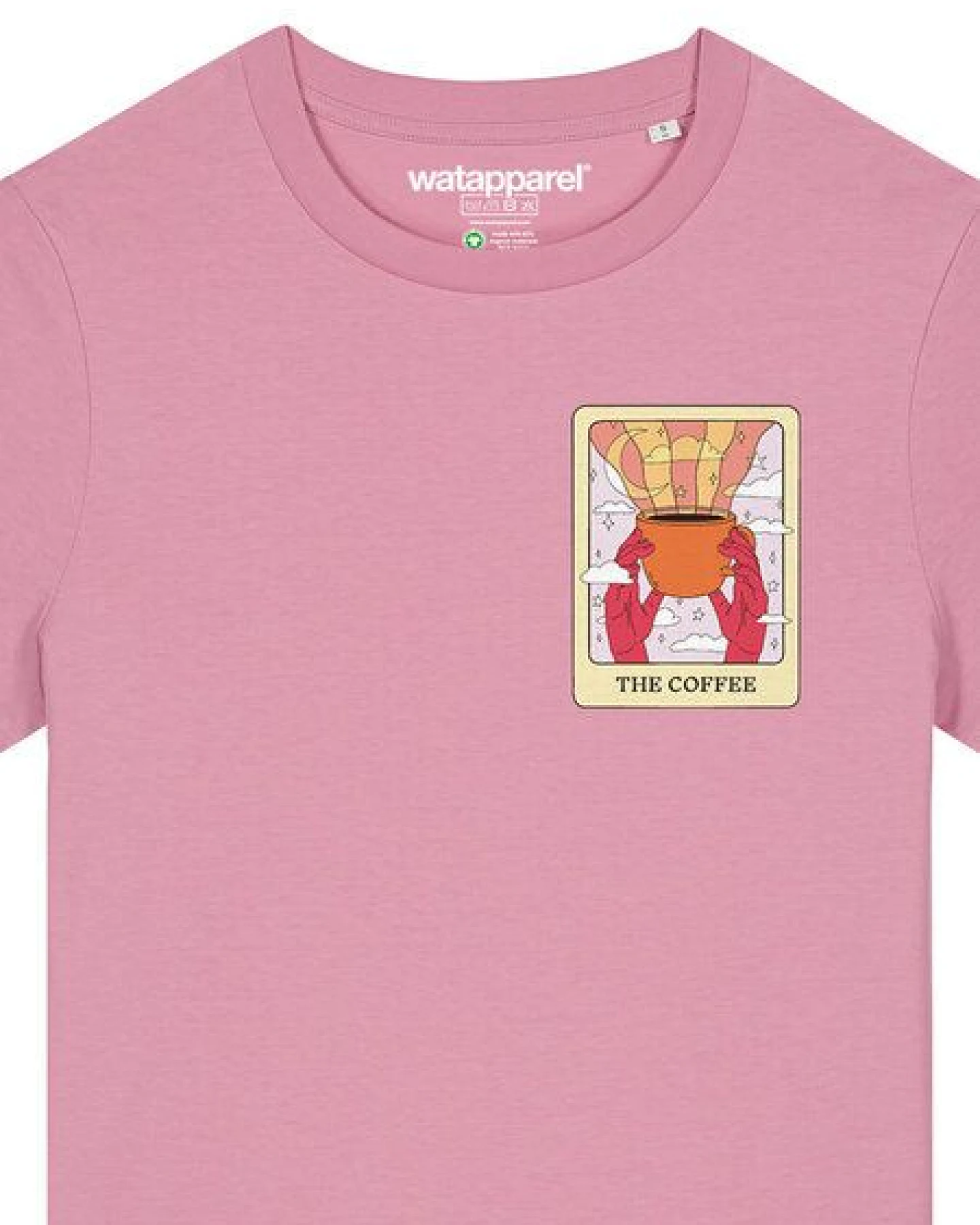 watapparel T-Shirt Frauen Tarot The Coffee – Ansicht 3