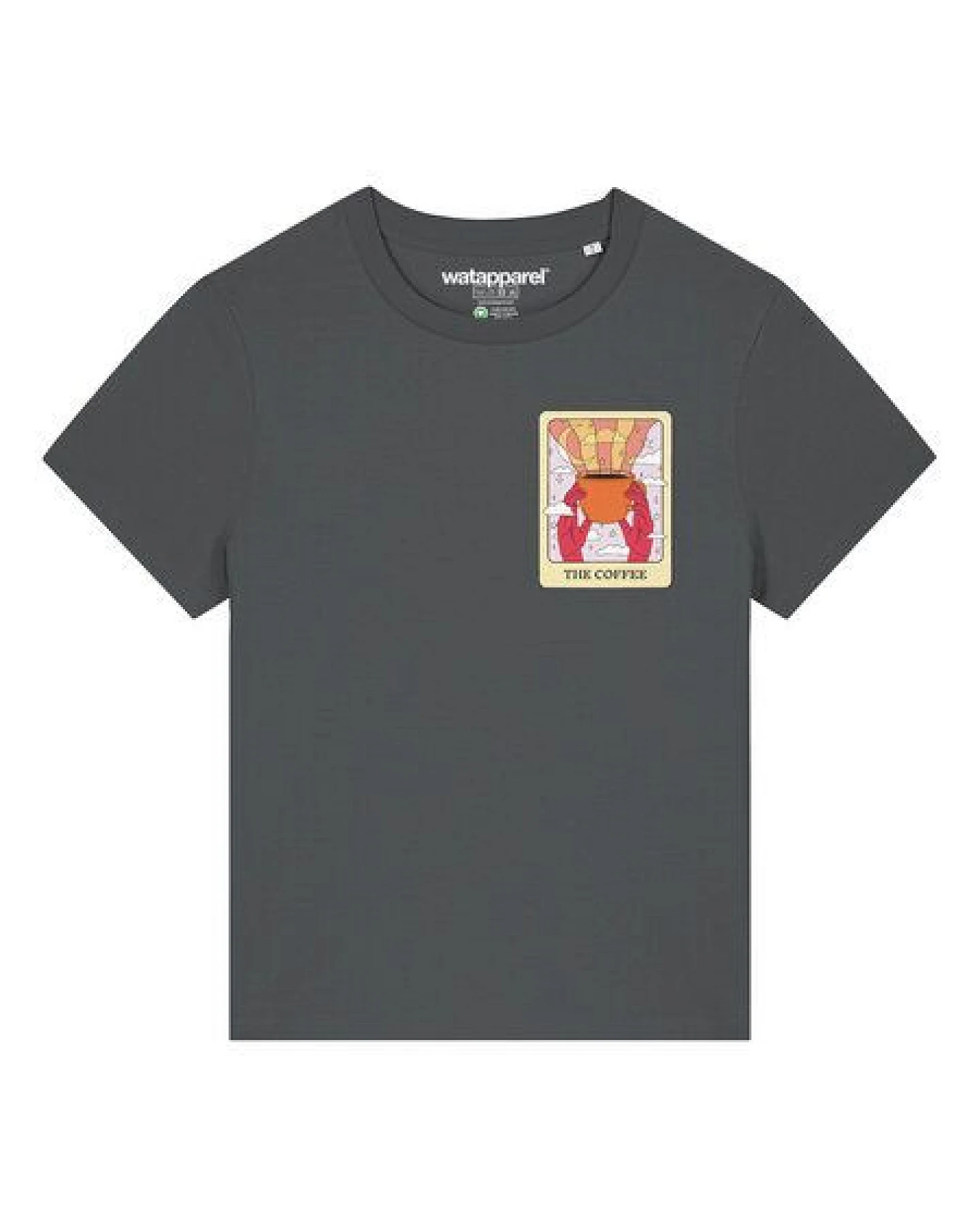 watapparel T-Shirt Frauen Tarot The Coffee – Ansicht 2