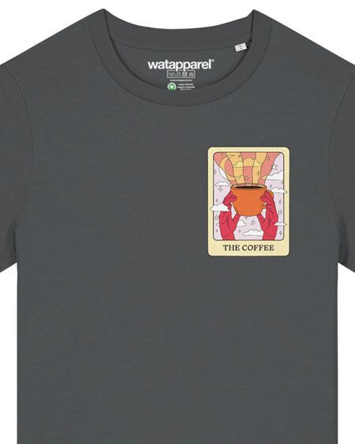 watapparel T-Shirt Frauen Tarot The Coffee – Ansicht 3