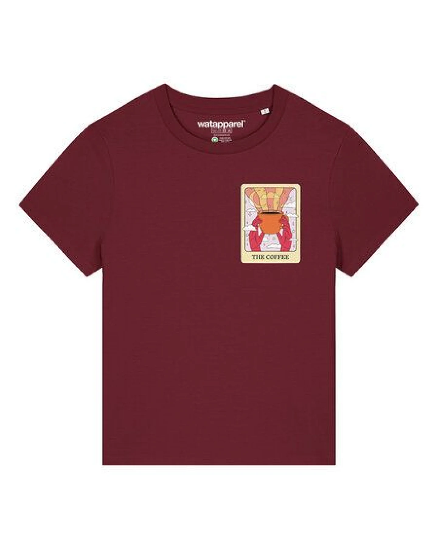 watapparel T-Shirt Frauen Tarot The Coffee – Ansicht 2