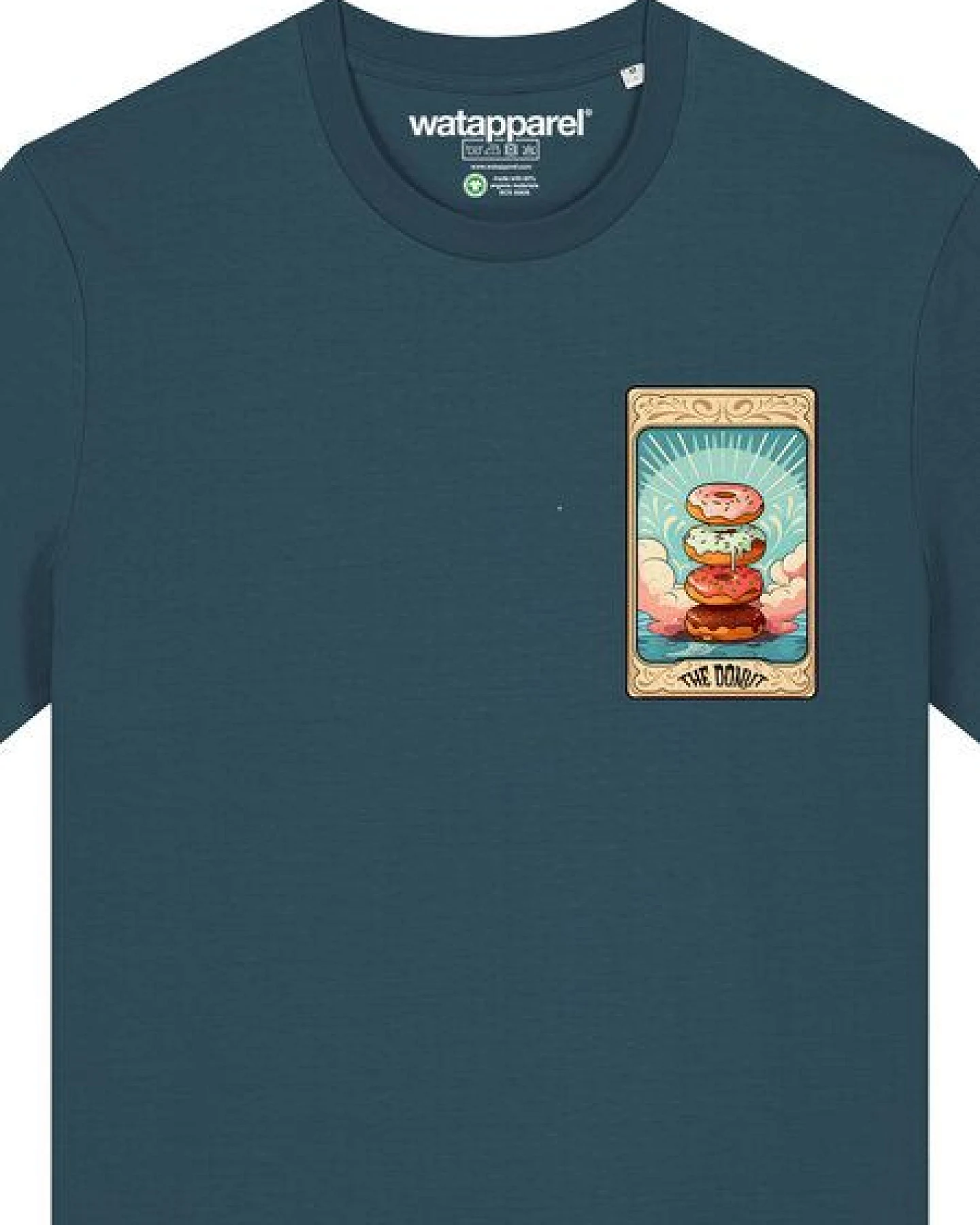 watapparel T-Shirt Unisex Tarot The Donut – Ansicht 3