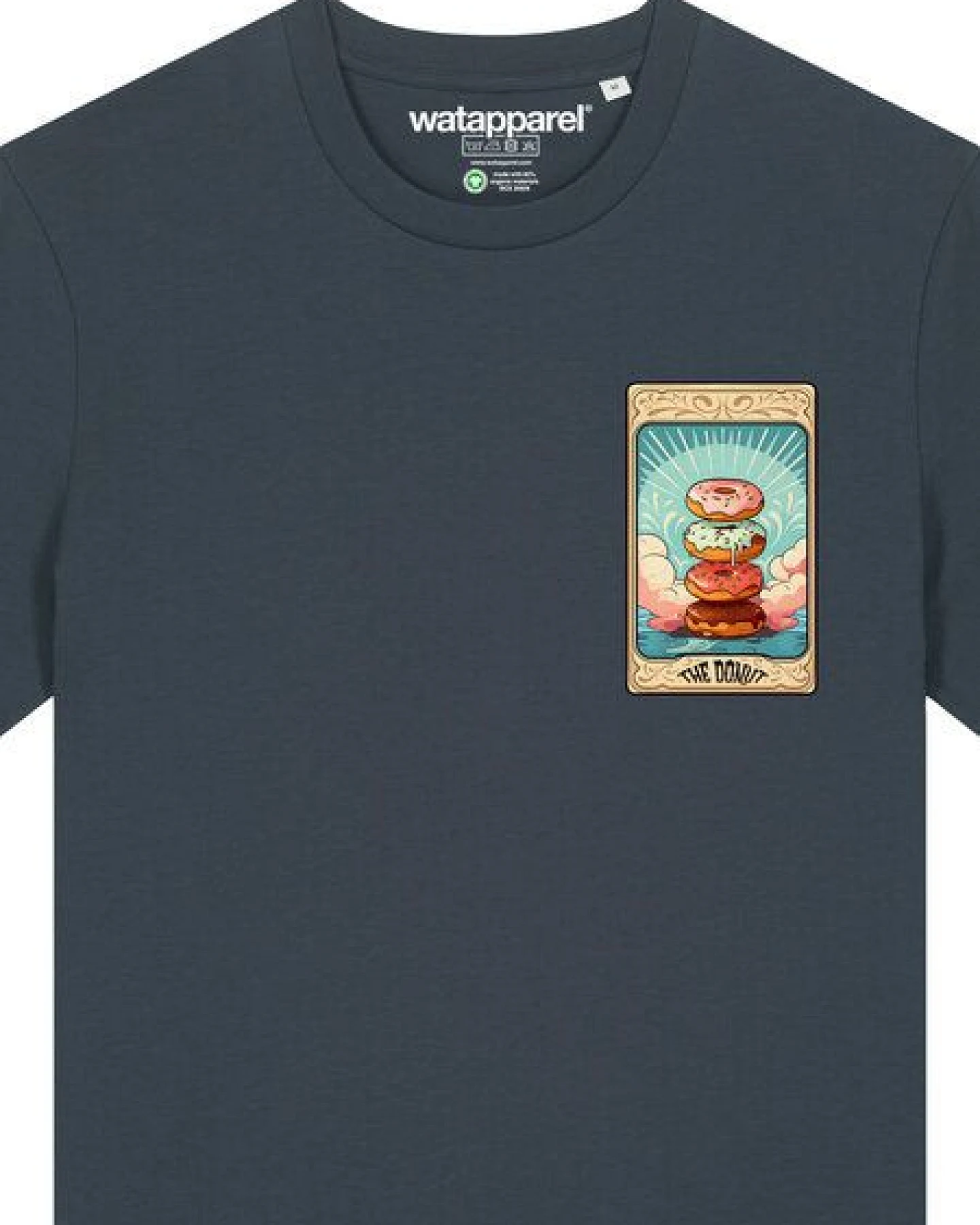 watapparel T-Shirt Unisex Tarot The Donut – Ansicht 3