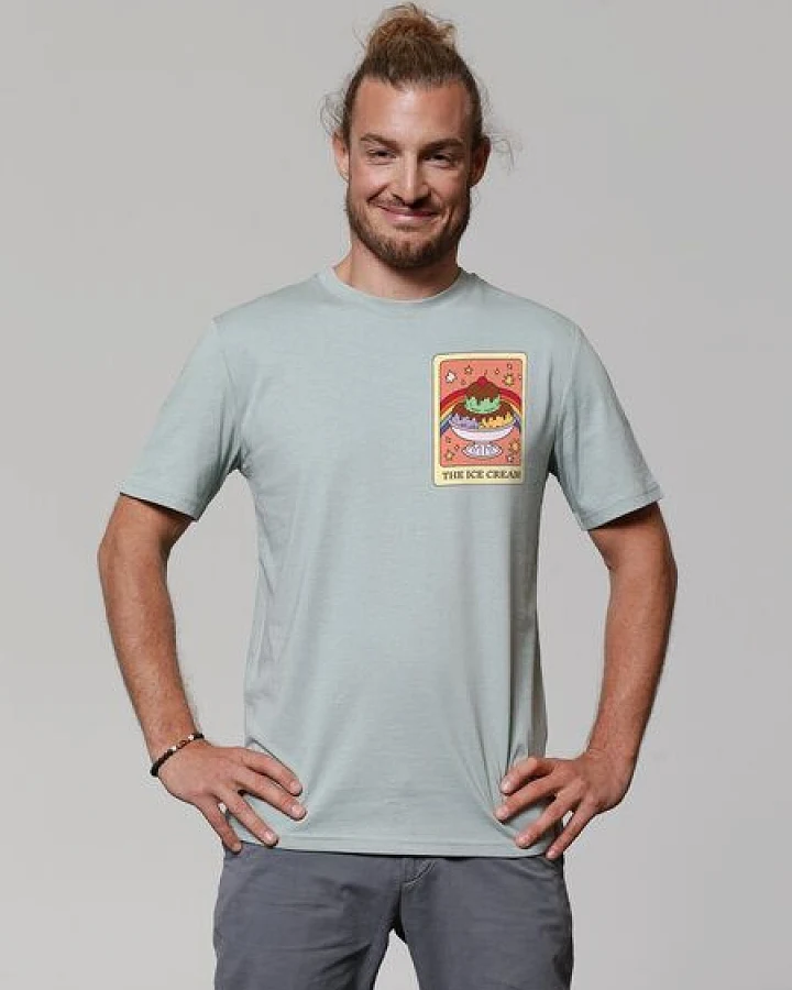 watapparel T-Shirt Unisex Tarot The Ice Cream