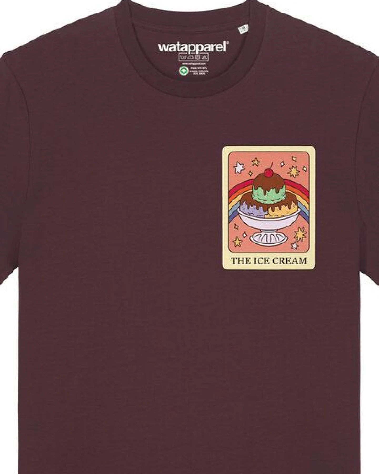 watapparel T-Shirt Unisex Tarot The Ice Cream – Ansicht 3