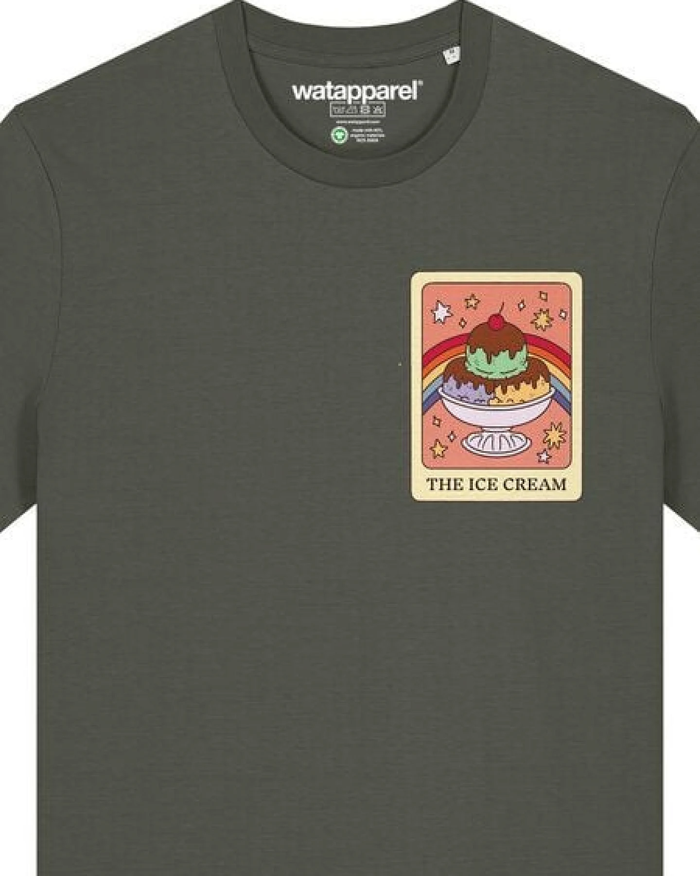 watapparel T-Shirt Unisex Tarot The Ice Cream – Ansicht 3