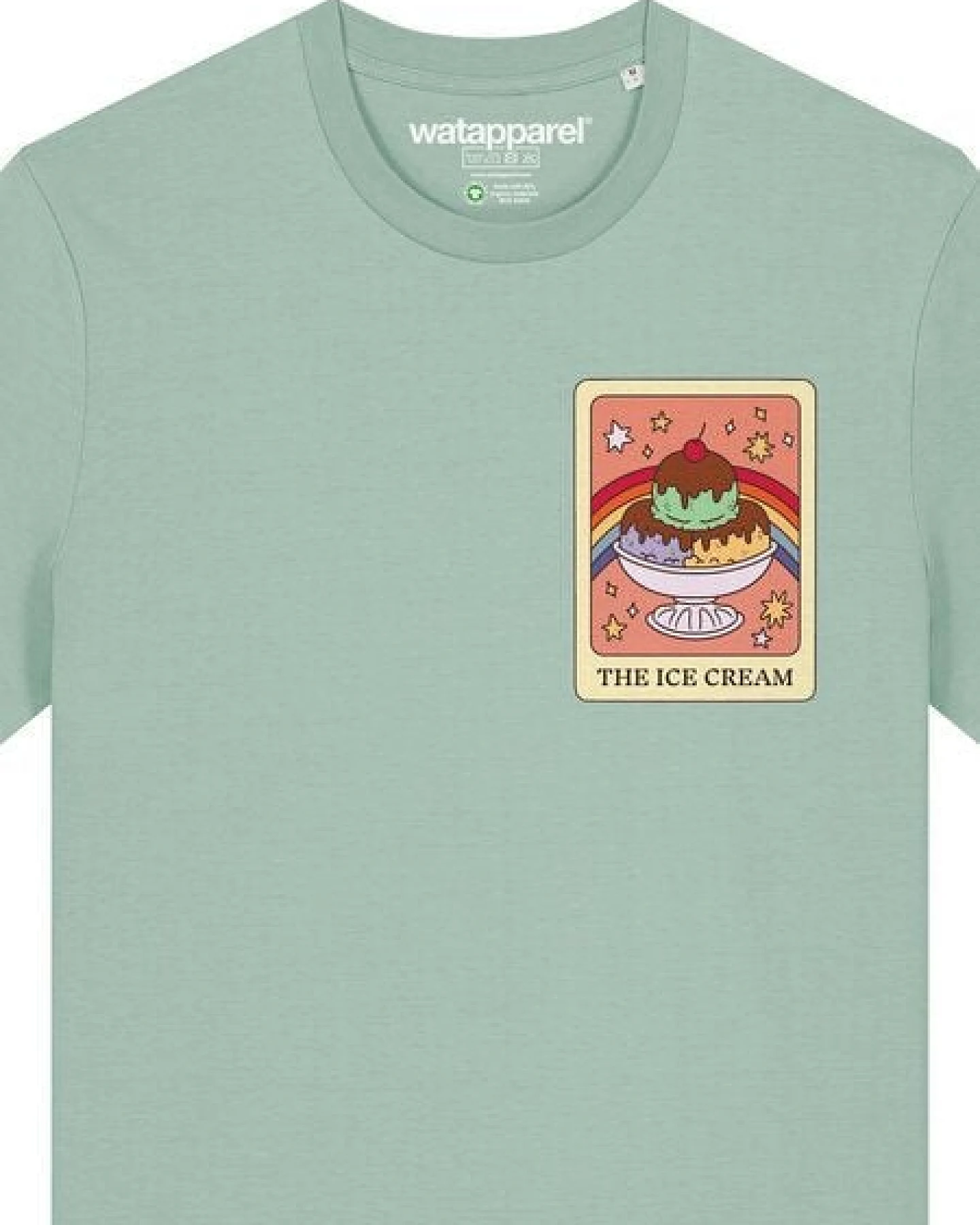 watapparel T-Shirt Unisex Tarot The Ice Cream – Ansicht 3