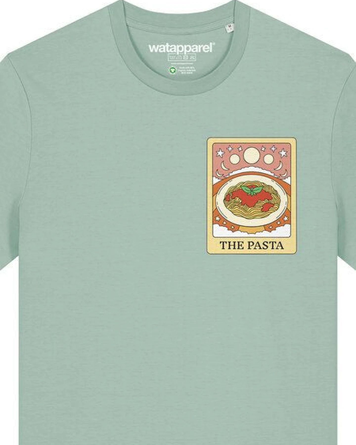 watapparel T-Shirt Unisex Tarot The Pasta – Ansicht 3