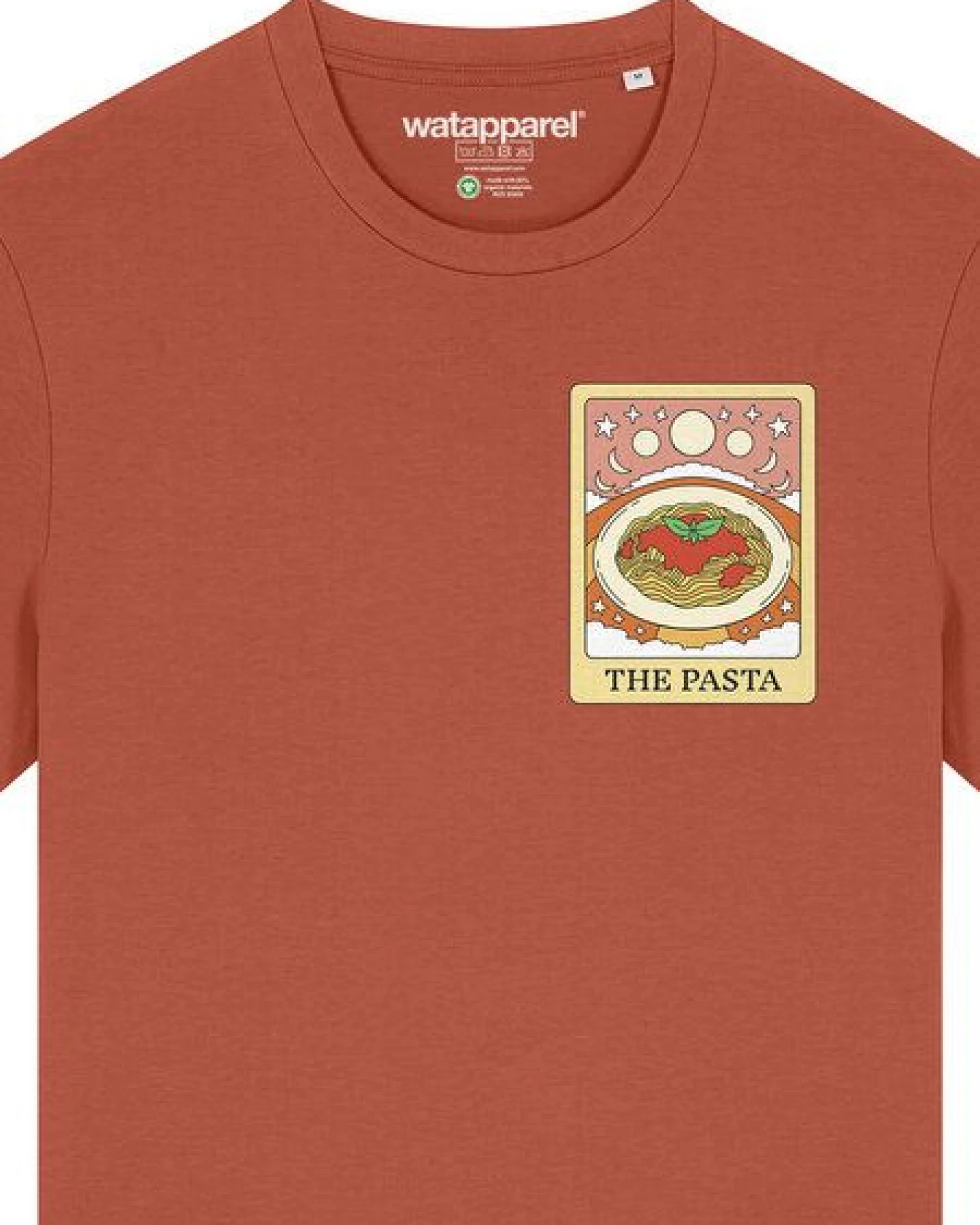 watapparel T-Shirt Unisex Tarot The Pasta – Ansicht 3