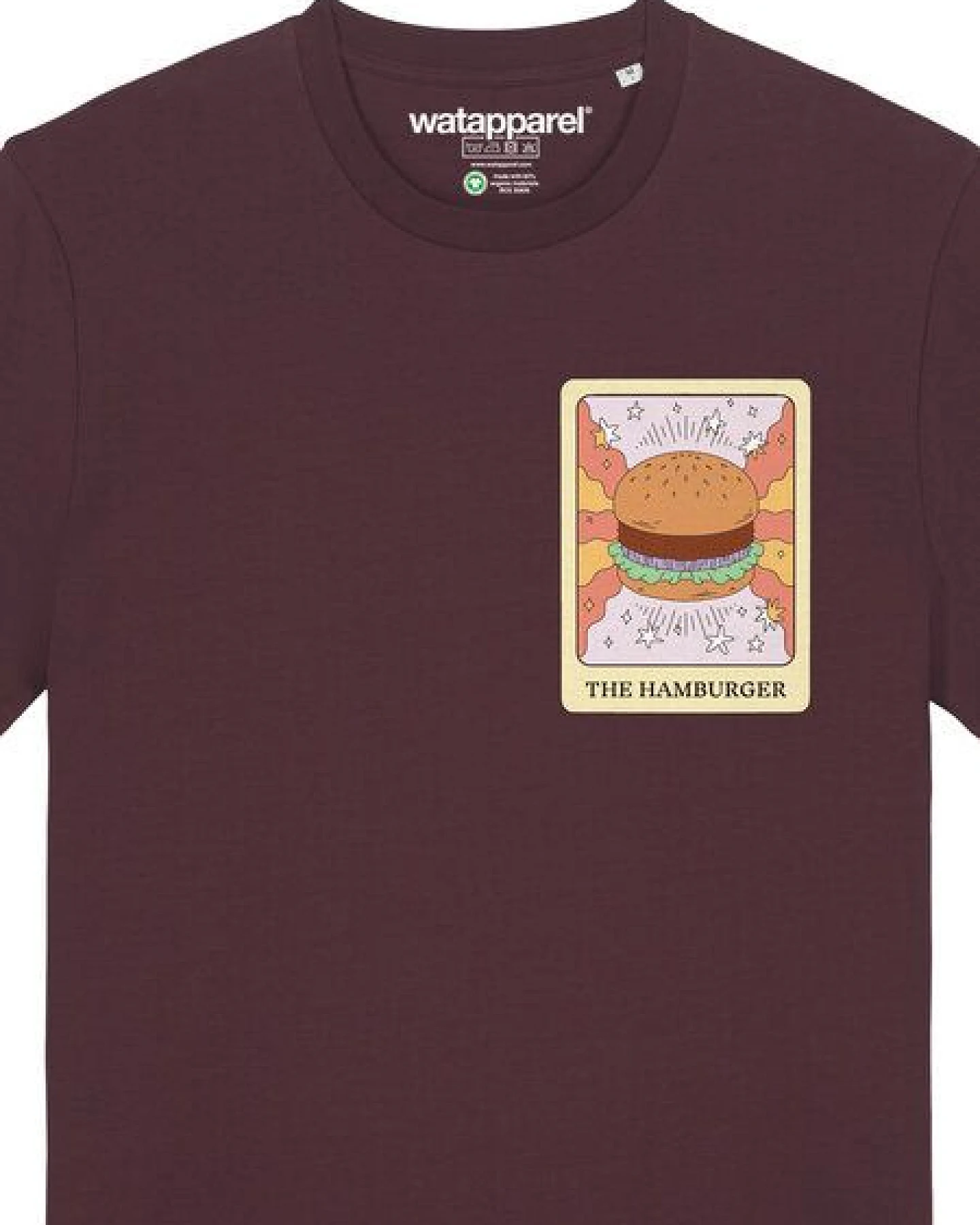 watapparel T-Shirt Unisex Tarot The Hamburger – Ansicht 3