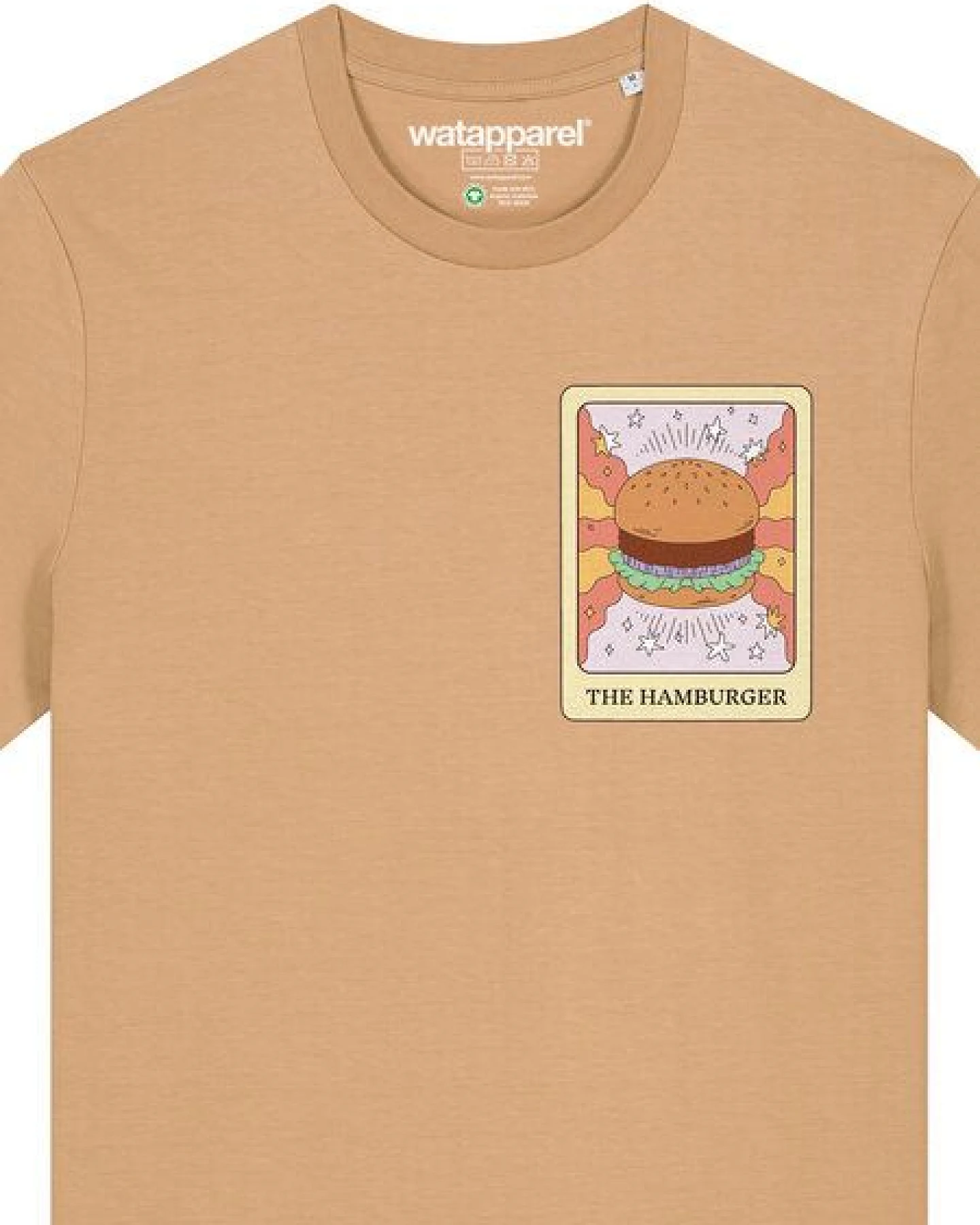watapparel T-Shirt Unisex Tarot The Hamburger – Ansicht 3