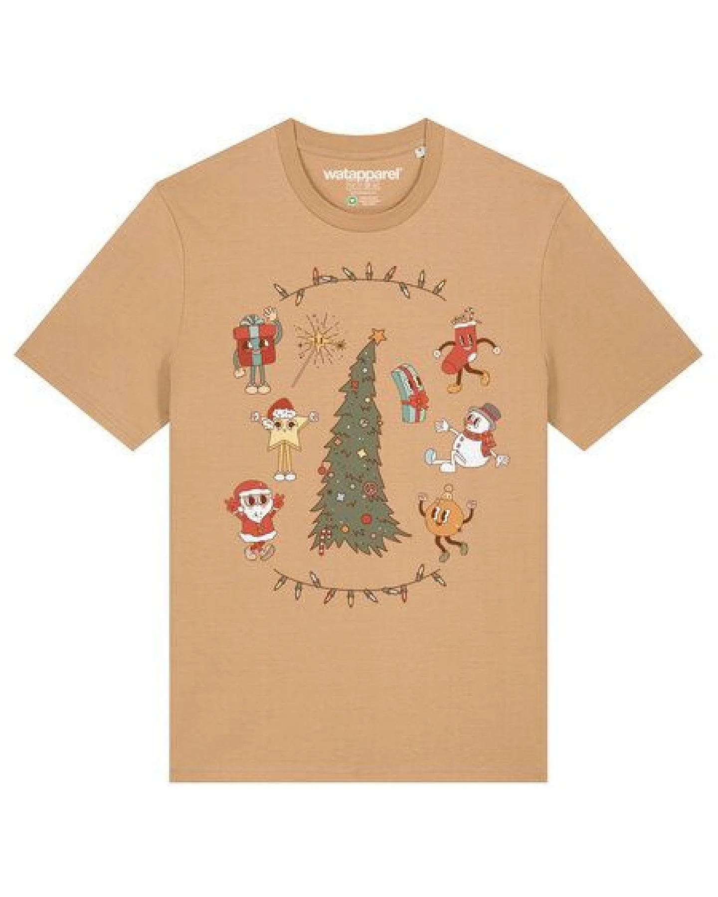 watapparel T-Shirt Unisex Christmas 2024 – Ansicht 2