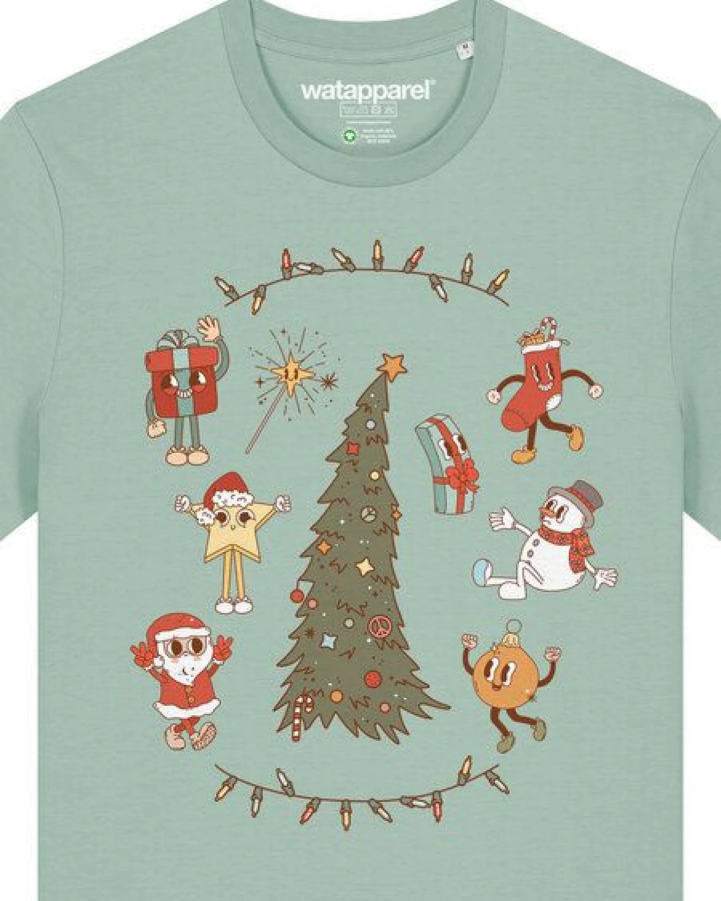 watapparel T-Shirt Unisex Christmas 2024 – Ansicht 3
