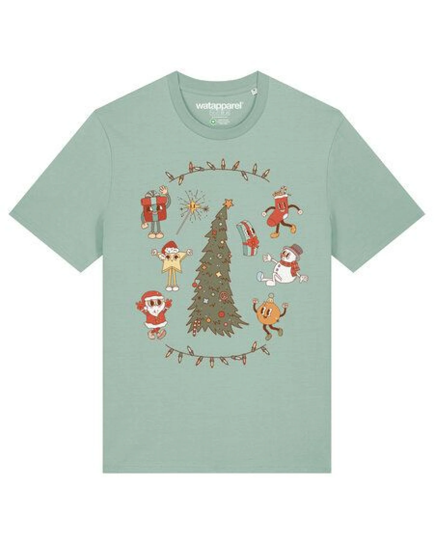 watapparel T-Shirt Unisex Christmas 2024 – Ansicht 2
