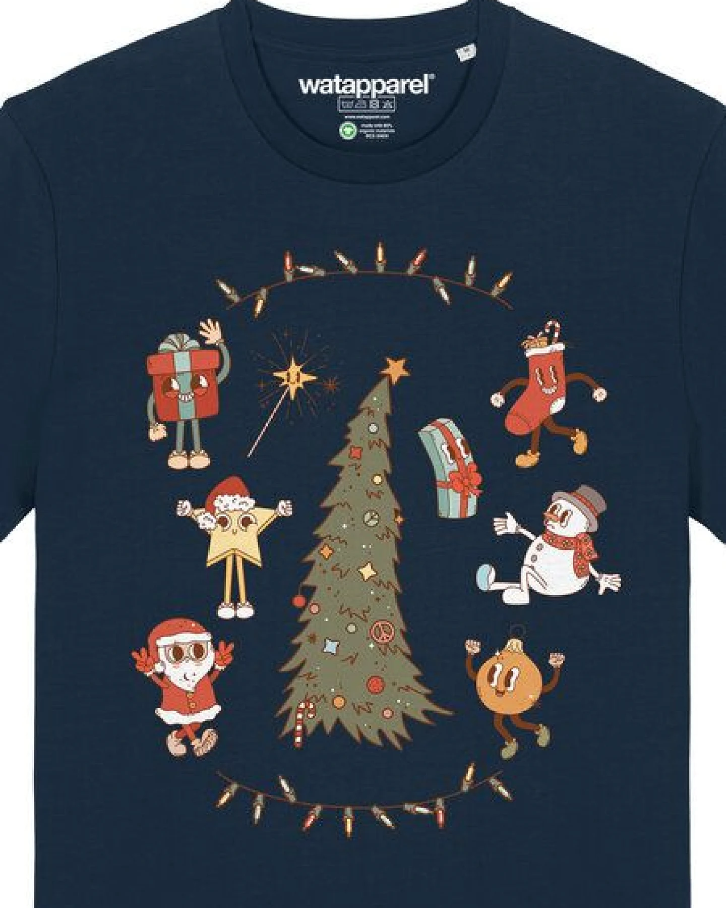 watapparel T-Shirt Unisex Christmas 2024 – Ansicht 3