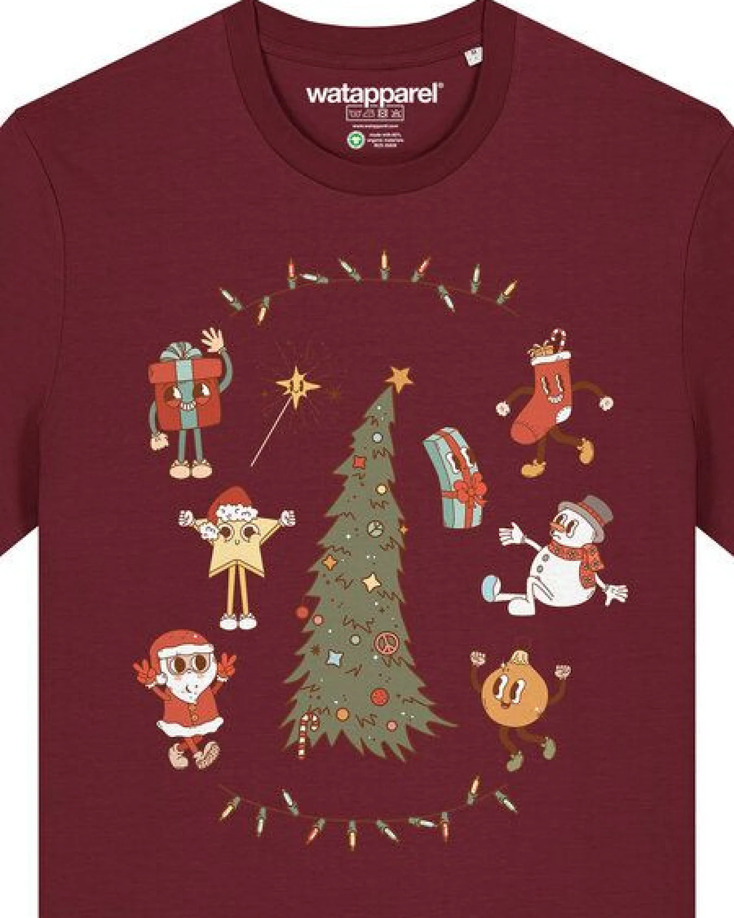 watapparel T-Shirt Unisex Christmas 2024 – Ansicht 3