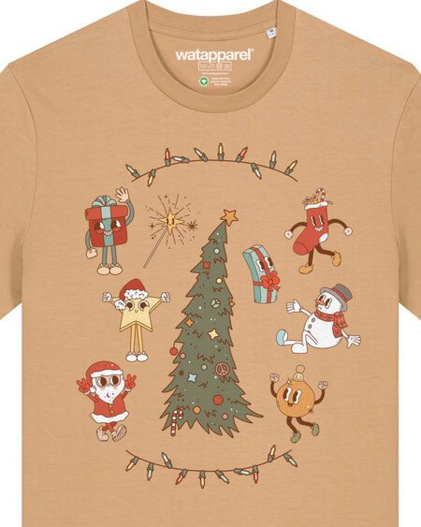 watapparel T-Shirt Unisex Christmas 2024 – Ansicht 3
