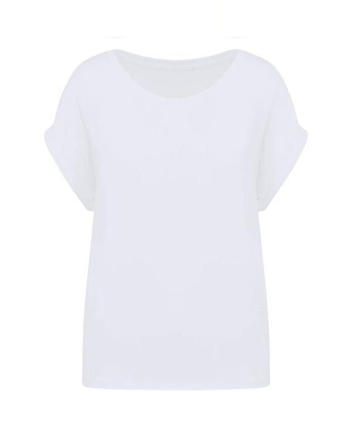 Greenspired Umweltfreundliches Damen-T-Shirt mit Reversärmeln 155g/m² XS- L