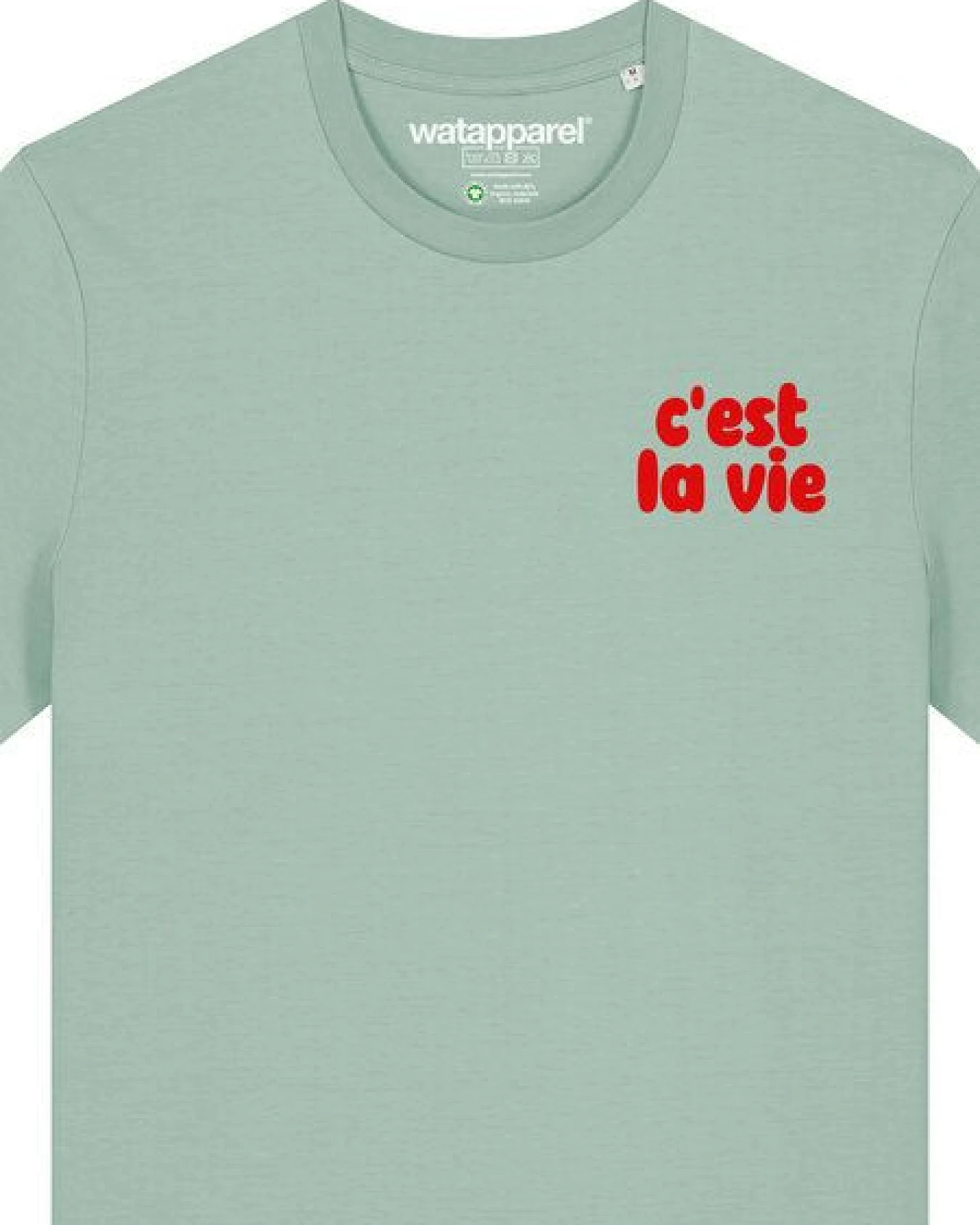 watapparel T-Shirt Unisex cest la vie – Ansicht 3