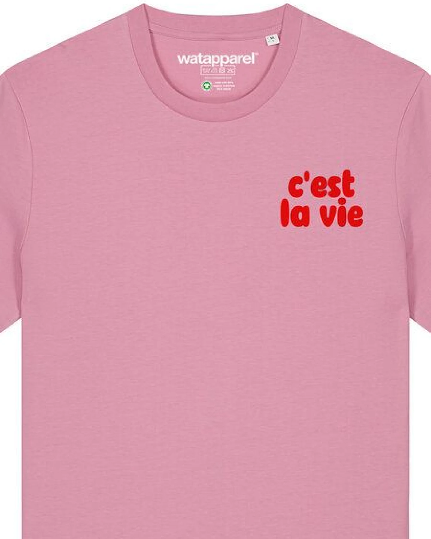 watapparel T-Shirt Unisex cest la vie – Ansicht 3