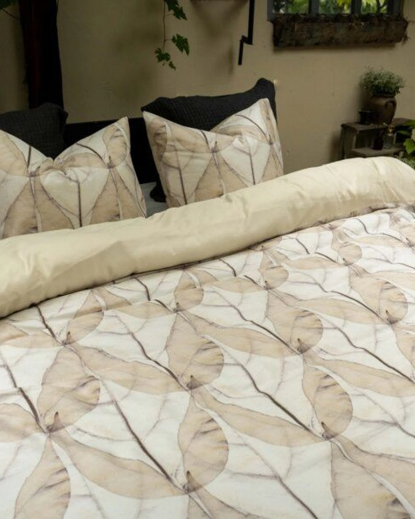 Kayori Kushi Bettbezug Baumwollsatin – Ansicht 3