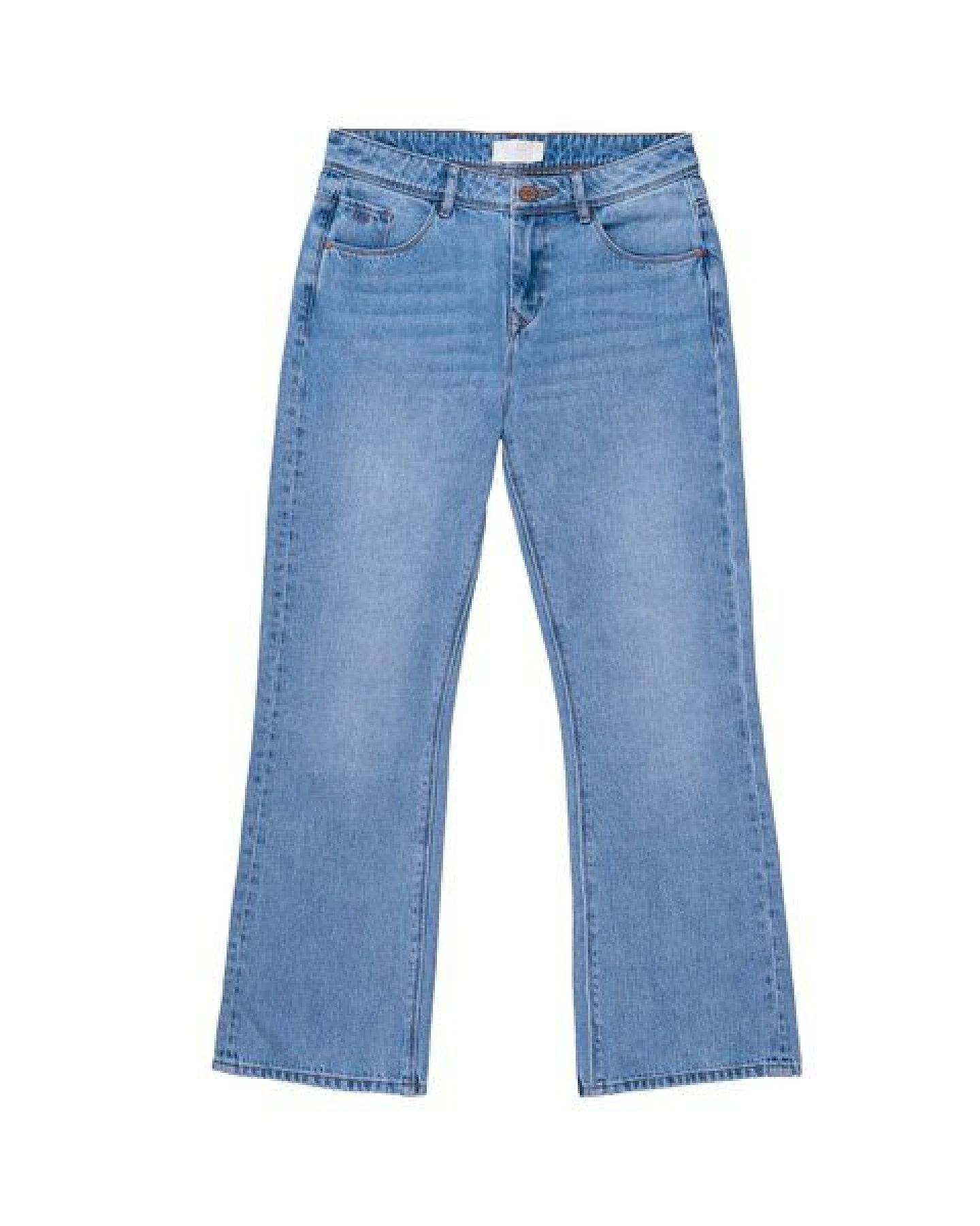 DAWN SKY Flared Leg Pants - 5 Pockets - Biobaumwolle - – Ansicht 2