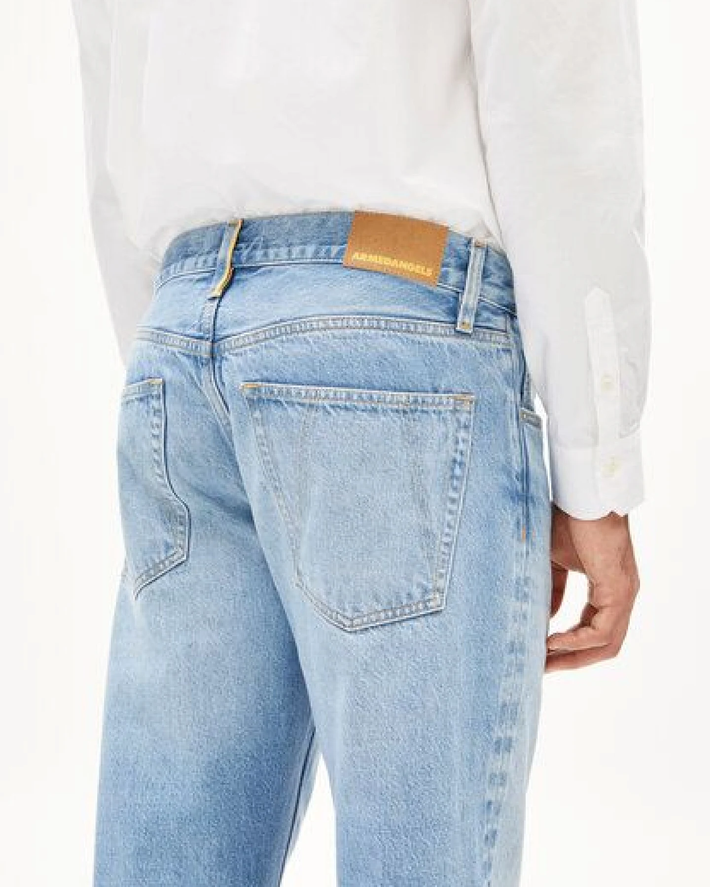 ARMEDANGELS AARY Herren Straight Jeans Bio-Baumwoll Mix Comfort Stretch – Ansicht 3