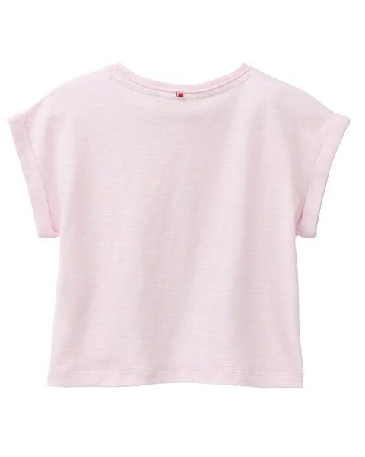 People Wear Organic Kurzarm Shirt, rosa, "Pferd", Bio-Baumwolle – Ansicht 2