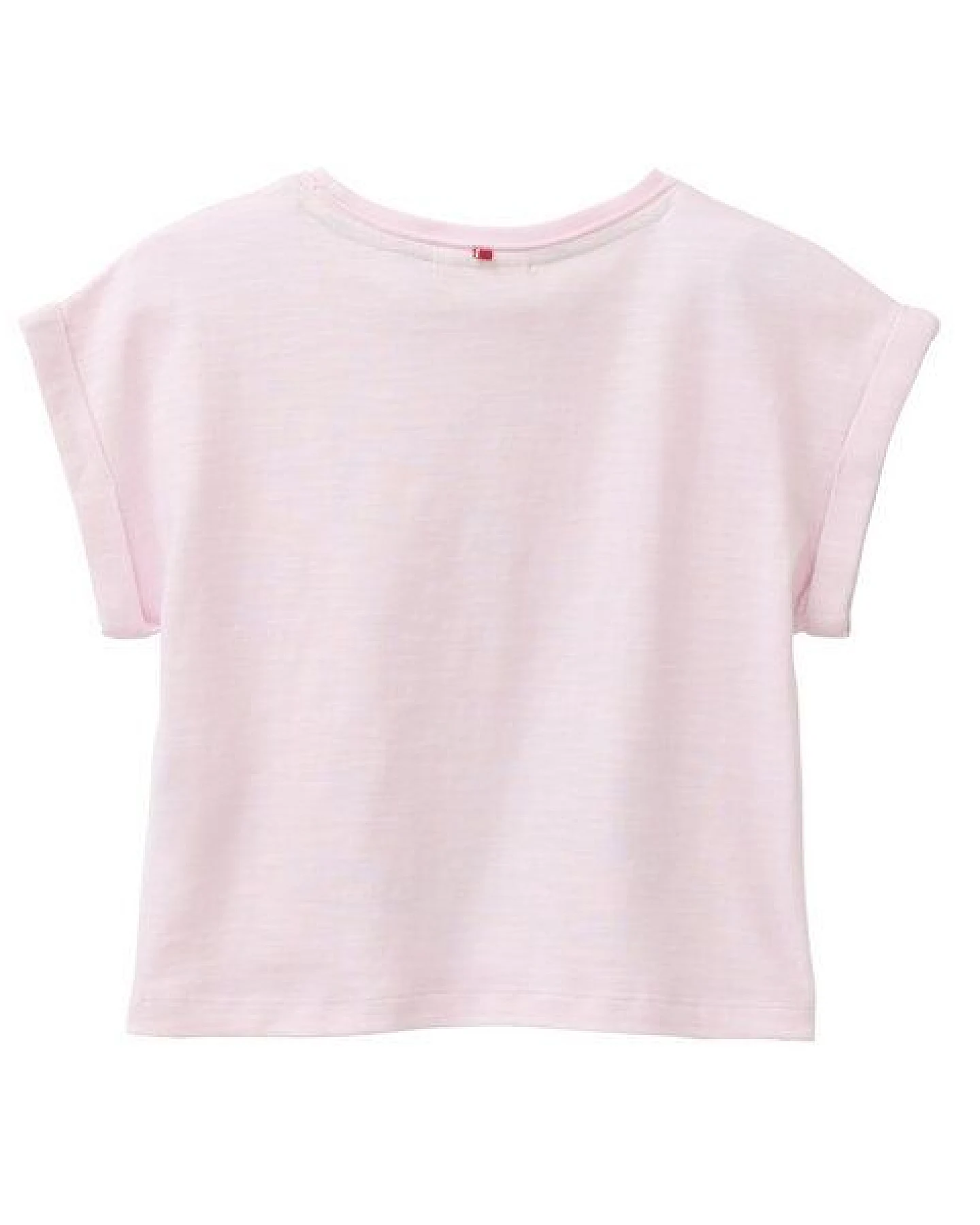 People Wear Organic Kurzarm Shirt, rosa, "Pferd", Bio-Baumwolle – Ansicht 2