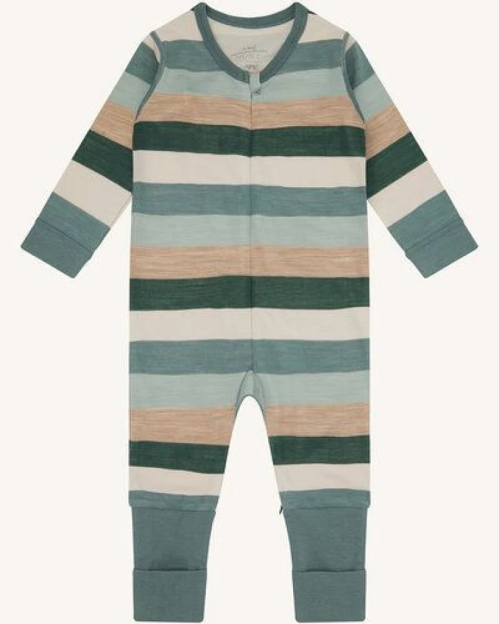 Hust&Claire Strampler Playsuit Schlafanzug Bambus/Wolle