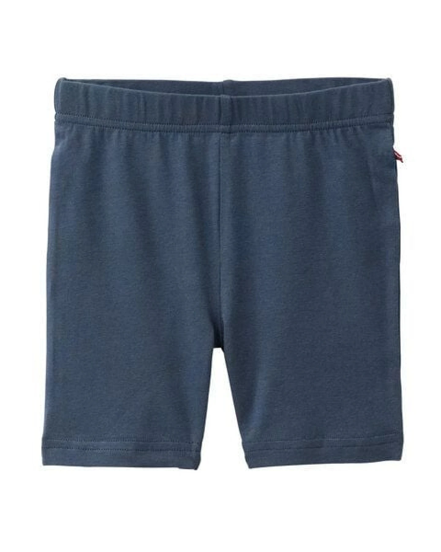 People Wear Organic "Radlerhose, 2er Pack, rosa bedruckt ""bunte Blüten"" und dunkelblau uni, Bio-Baumwolle" – Ansicht 4