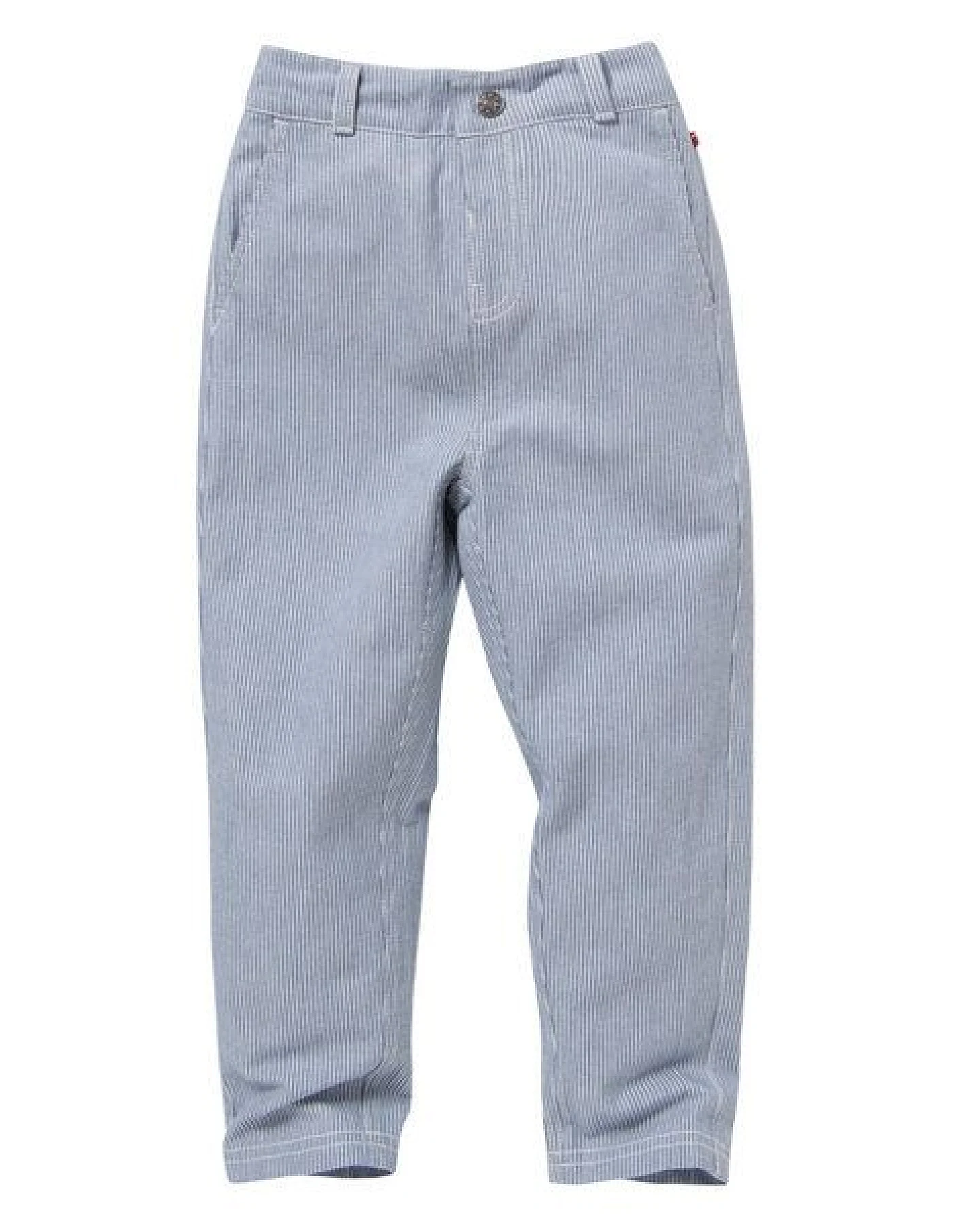 People Wear Organic Hose, blau gestreift, Bio-Baumwolle – Ansicht 2
