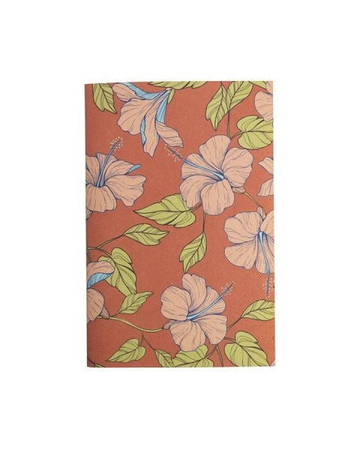 TRANQUILLO Notizbuch HIBISCUS rot A5 oder A6 (NB251, NB252)