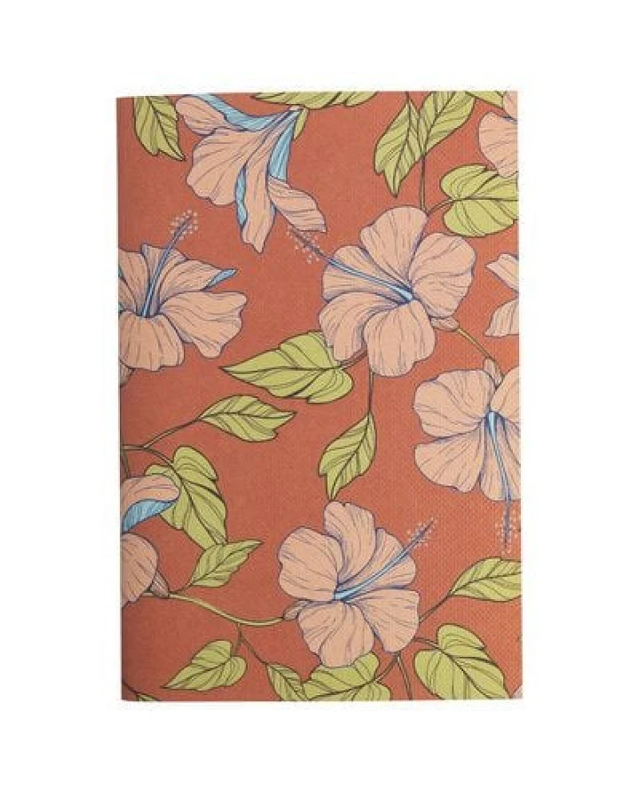 TRANQUILLO Notizbuch HIBISCUS rot A5 oder A6 (NB251, NB252)