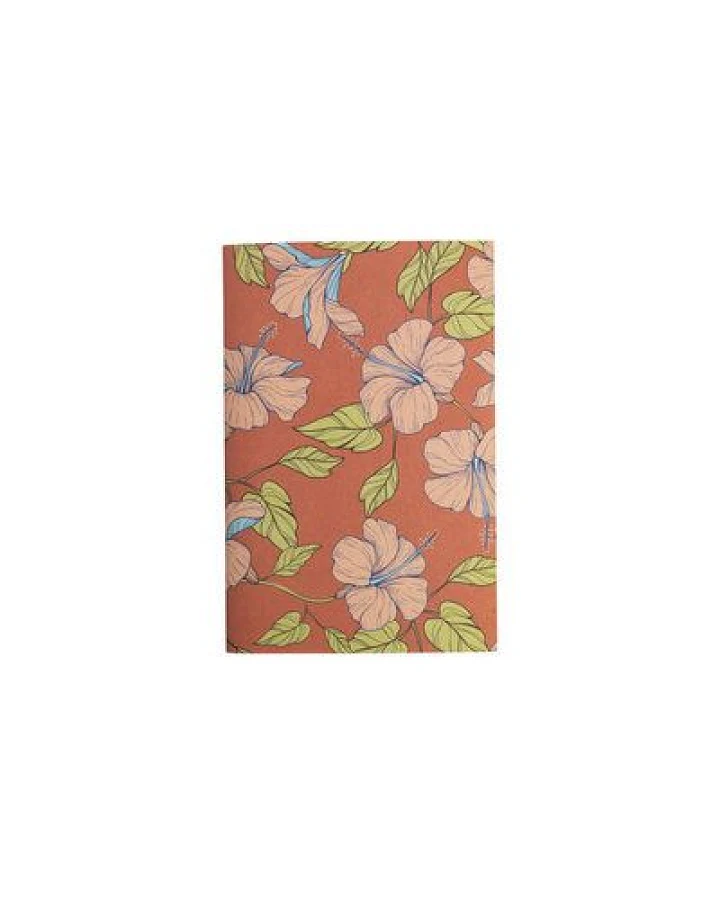 TRANQUILLO Notizbuch HIBISCUS rot A5 oder A6 (NB251, NB252)