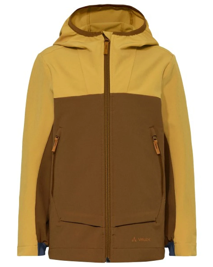 Vaude - Kid's Rokua Softshell Jacket - Softshelljacke Gr 110/116 braun