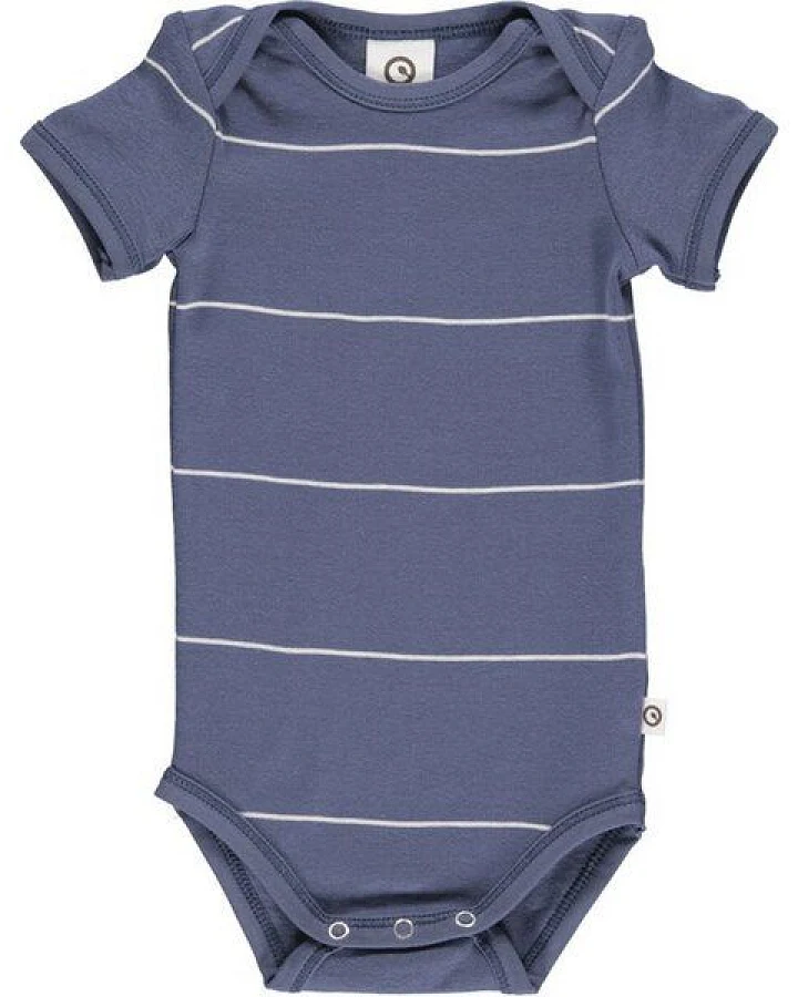 Fred's World by Green Cotton "Green Cotton" Body Kurzarm Indigo