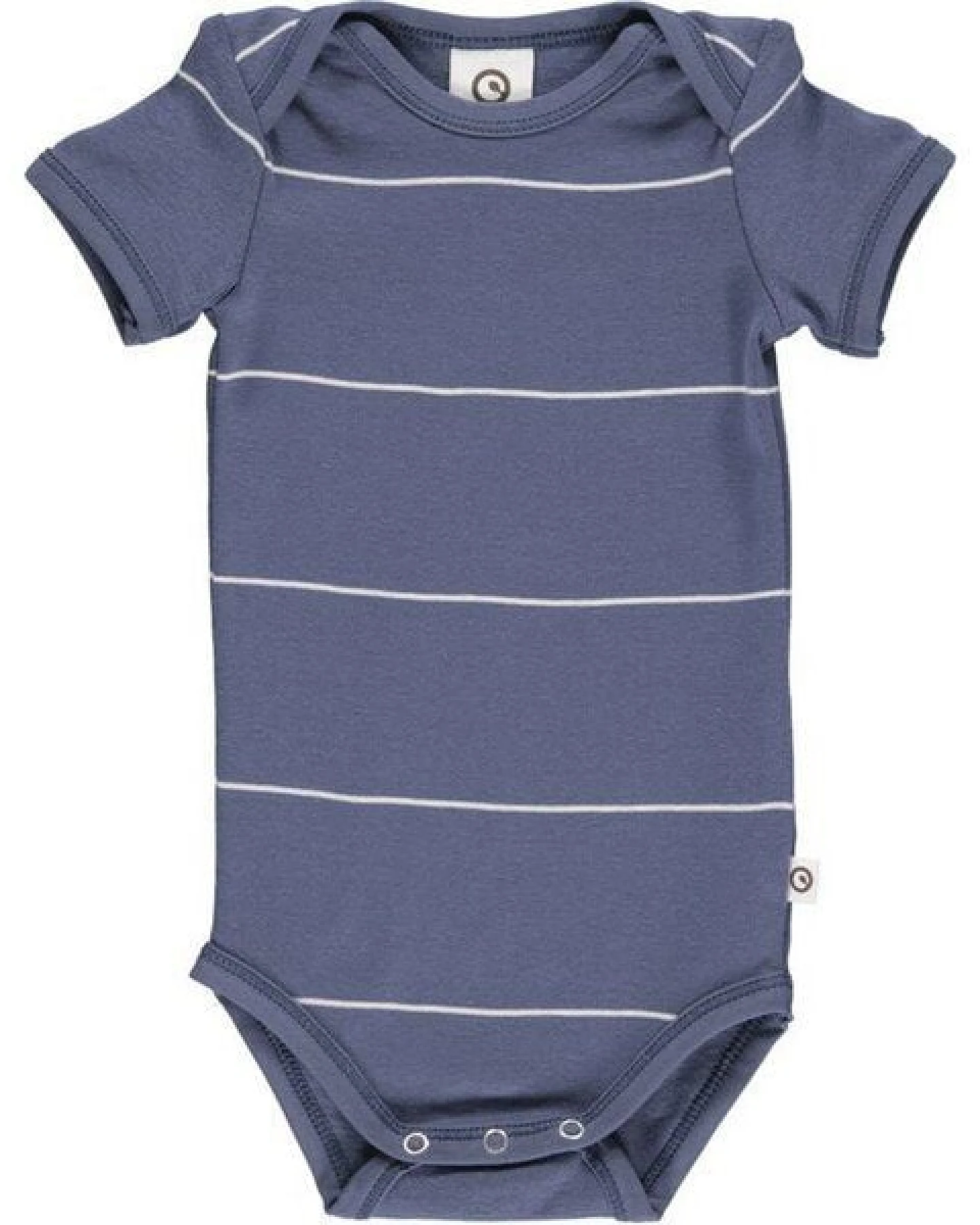 Fred's World by Green Cotton "Green Cotton" Body Kurzarm Indigo – Ansicht 2