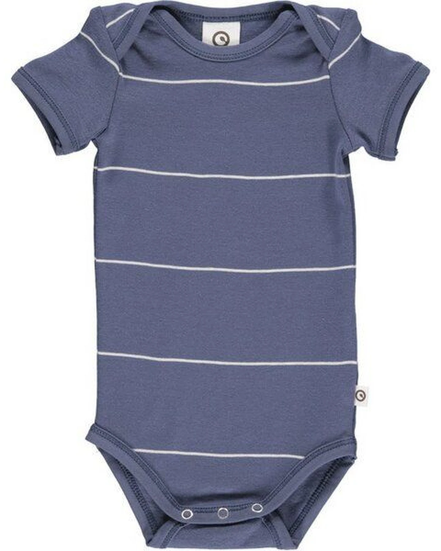 Fred's World by Green Cotton "Green Cotton" Body Kurzarm Indigo – Ansicht 2