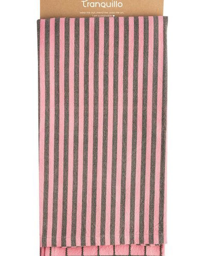 TRANQUILLO Geschirrtuch INDUSTRIAL 2er Set, GOTS-zertifiziert, 70 x 50 cm (TEX158, TEX159, TEX160)