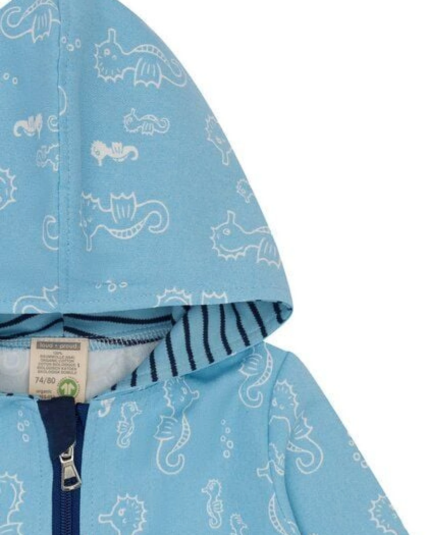 loud + proud Babys & Kinder Outdoorjacke, GOTS-zertifiziert – Ansicht 4