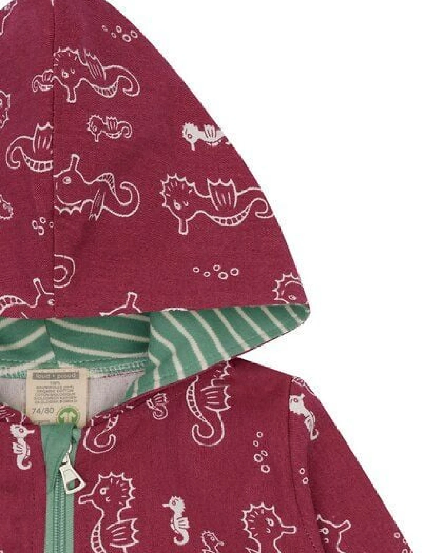 loud + proud Babys & Kinder Outdoorjacke, GOTS-zertifiziert – Ansicht 4