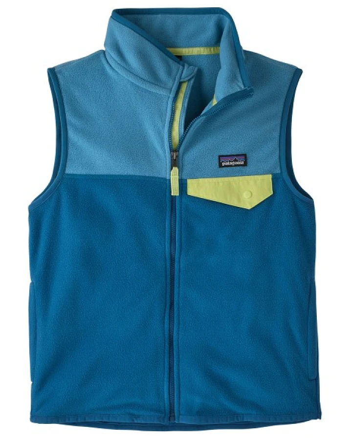 Patagonia - Kid's Micro D Snap-T Vest - Fleeceweste Gr L blau