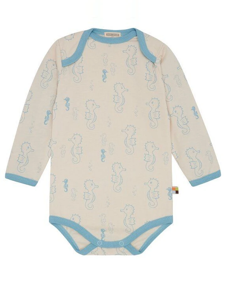 loud + proud Babys & Kinder Body langarm Druck, GOTS-zertifiziert
