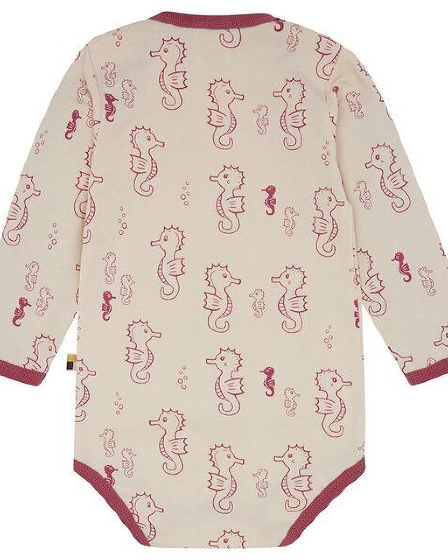loud + proud Babys & Kinder Body langarm Druck, GOTS-zertifiziert – Ansicht 2