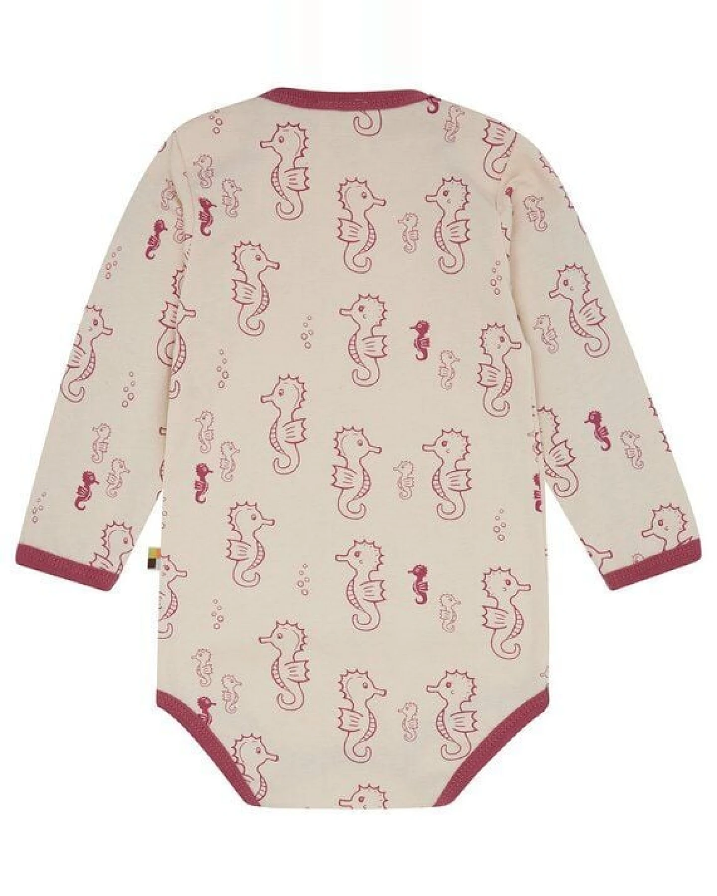 loud + proud Babys & Kinder Body langarm Druck, GOTS-zertifiziert – Ansicht 2